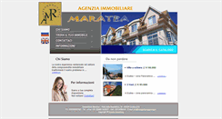 Desktop Screenshot of immobiliaremaratea.it
